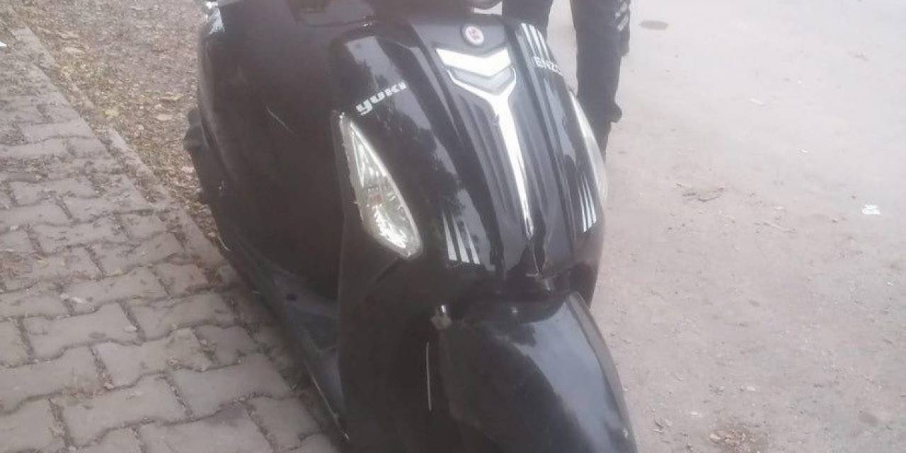 Park Halindeki Motosiklet Çalındı