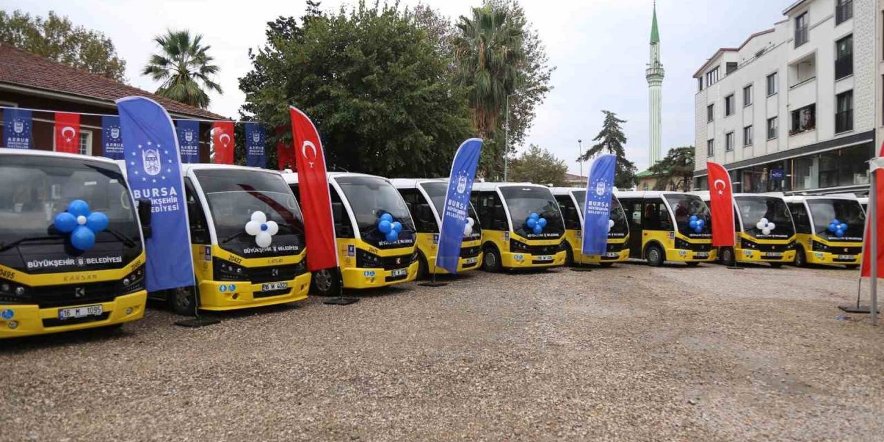 Gürsu Minibüsleri Burulaş Sistemine Dahil Oldu