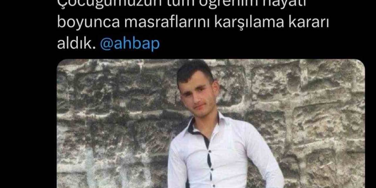 Şehit Veterinerin Çocuğunun Öğrenim Masraflarını Ahbap Derneği Üstlendi