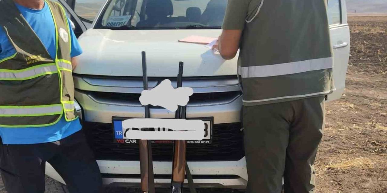 Kaçak Avcılara Geçit Verilmiyor
