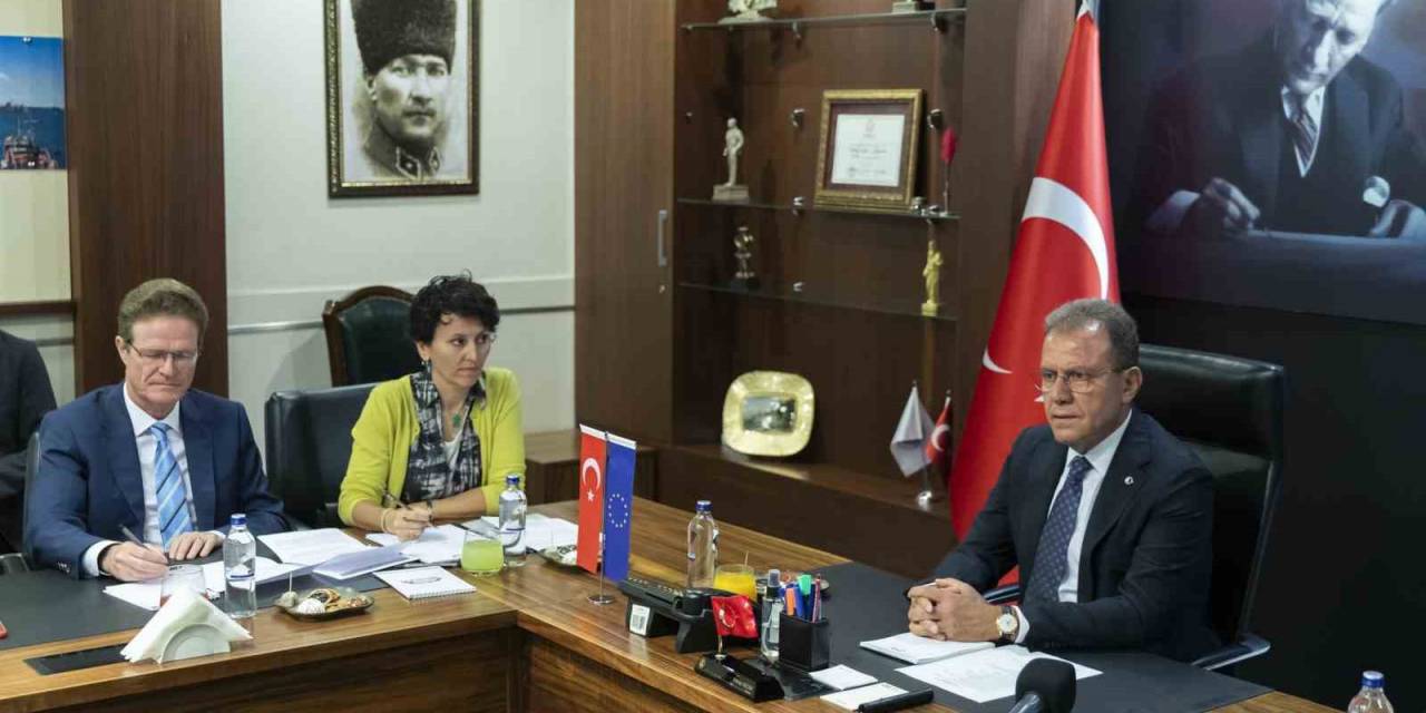 Ab Türkiye Delegasyonu Başkanı Meyer-landrut Mersin’de