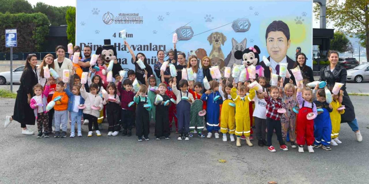 Anaokulu Öğrencilerine Hayvan Sevgisi Aşılandı