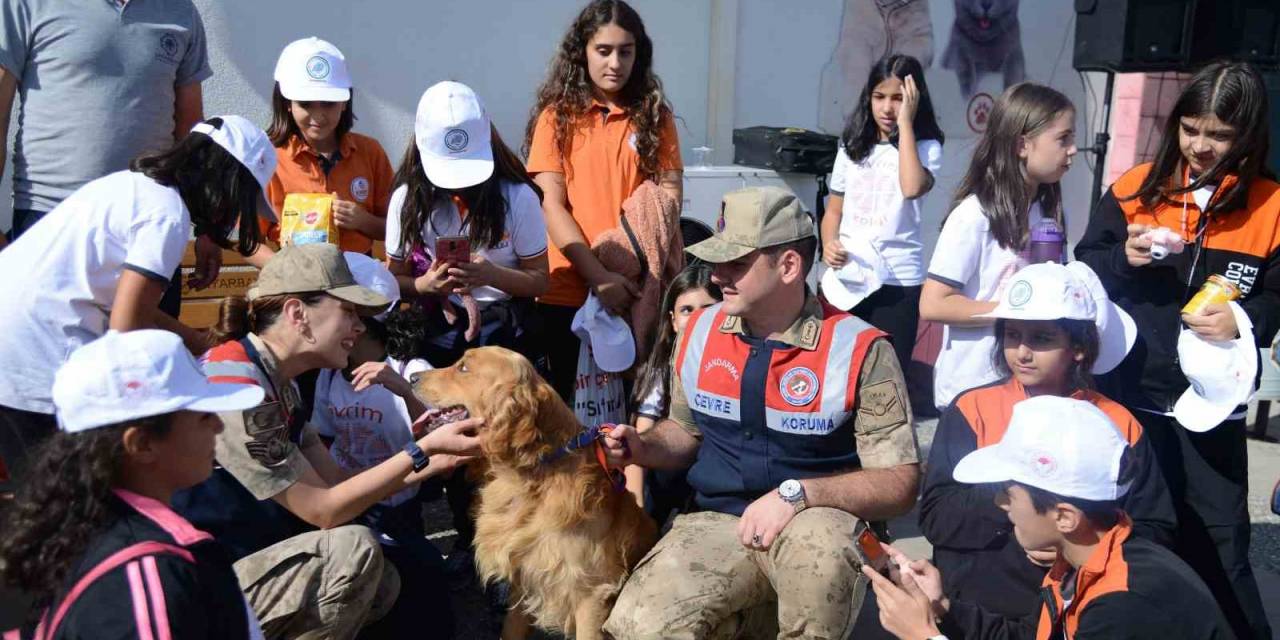 Diyarbakır’da Öğrenciler Hayvan Bakımevini Gezdi