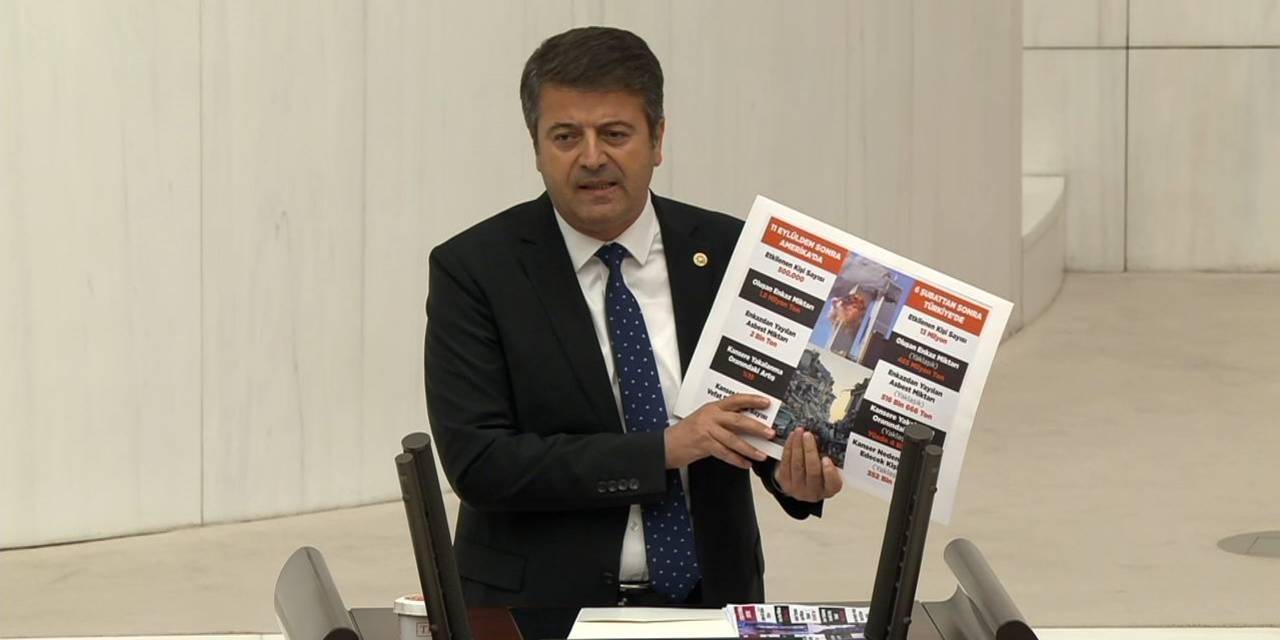 Milletvekili Tutdere, Asbest Sorununu Meclis Gündemine Taşıdı