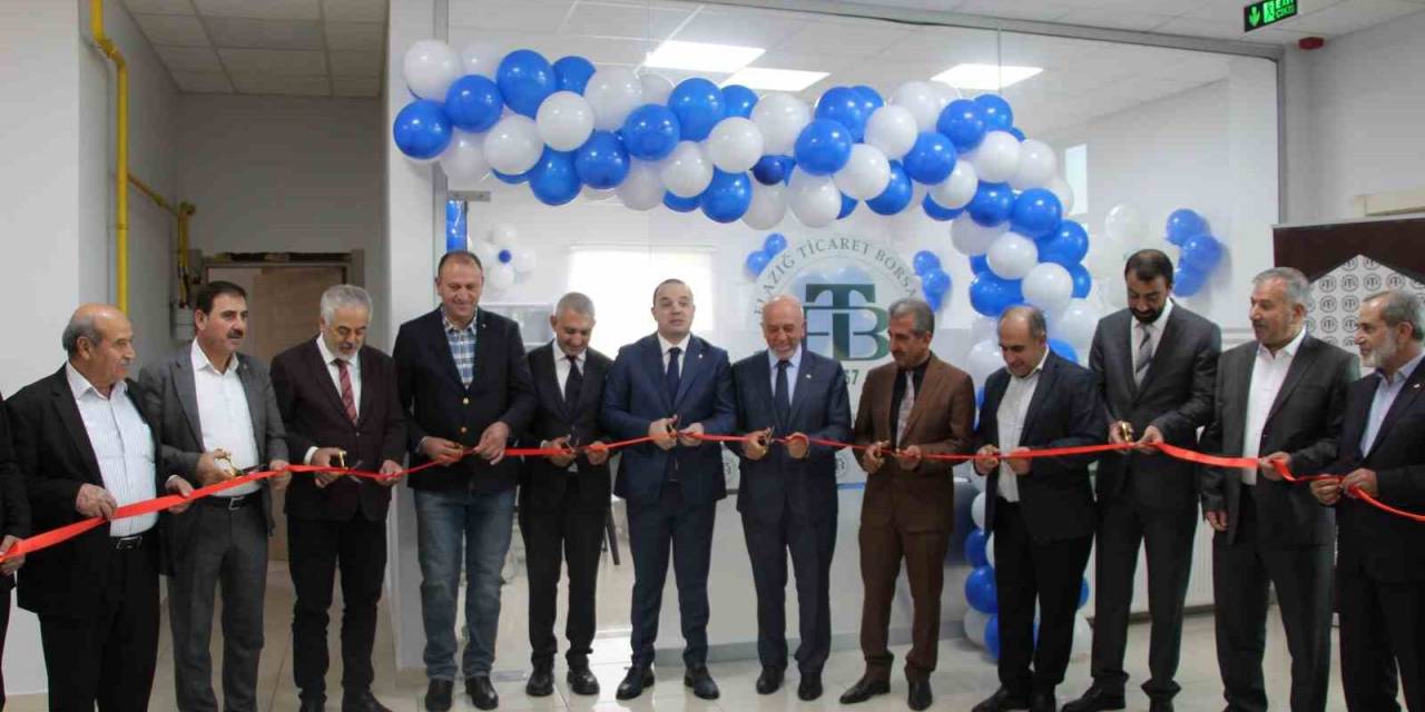 Bingöl’de Elazığ Ticaret Borsası Temsilciliği Açıldı
