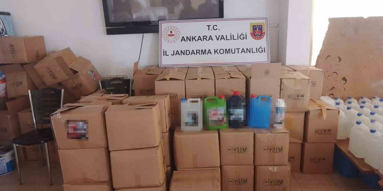 Ankara’da Kaçakçılık Operasyonu: 38 Ton Paketlenmiş Sahte Deterjan Ele Geçirildi