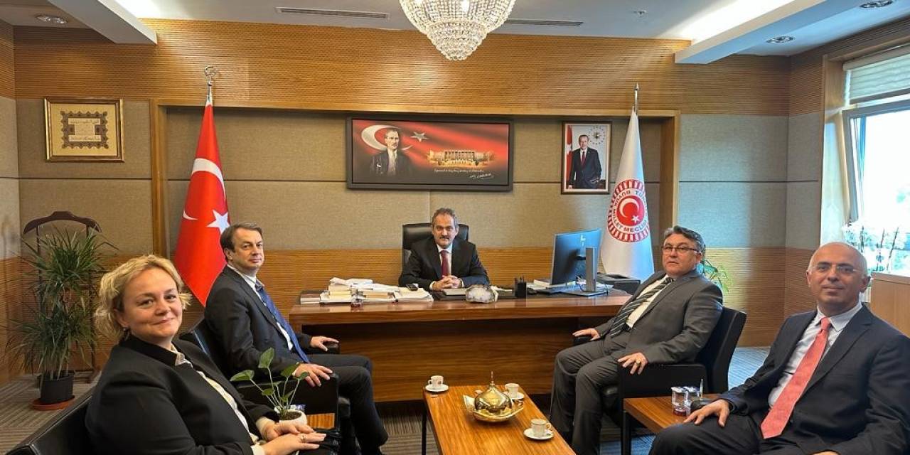 Rektör Özölçer’den Prof. Dr. Mahmut Özer’e Ziyaret