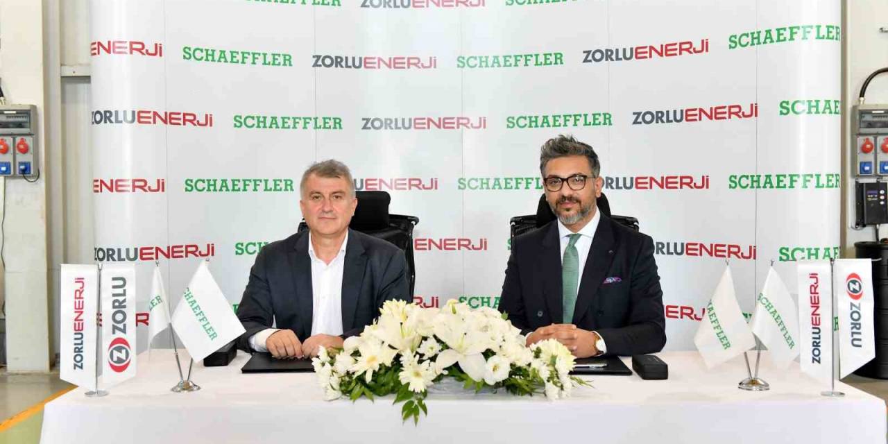 Schaeffler Ve Zorlu Enerji’den Rüzgâr Enerjisi Alanında Stratejik Ortaklık