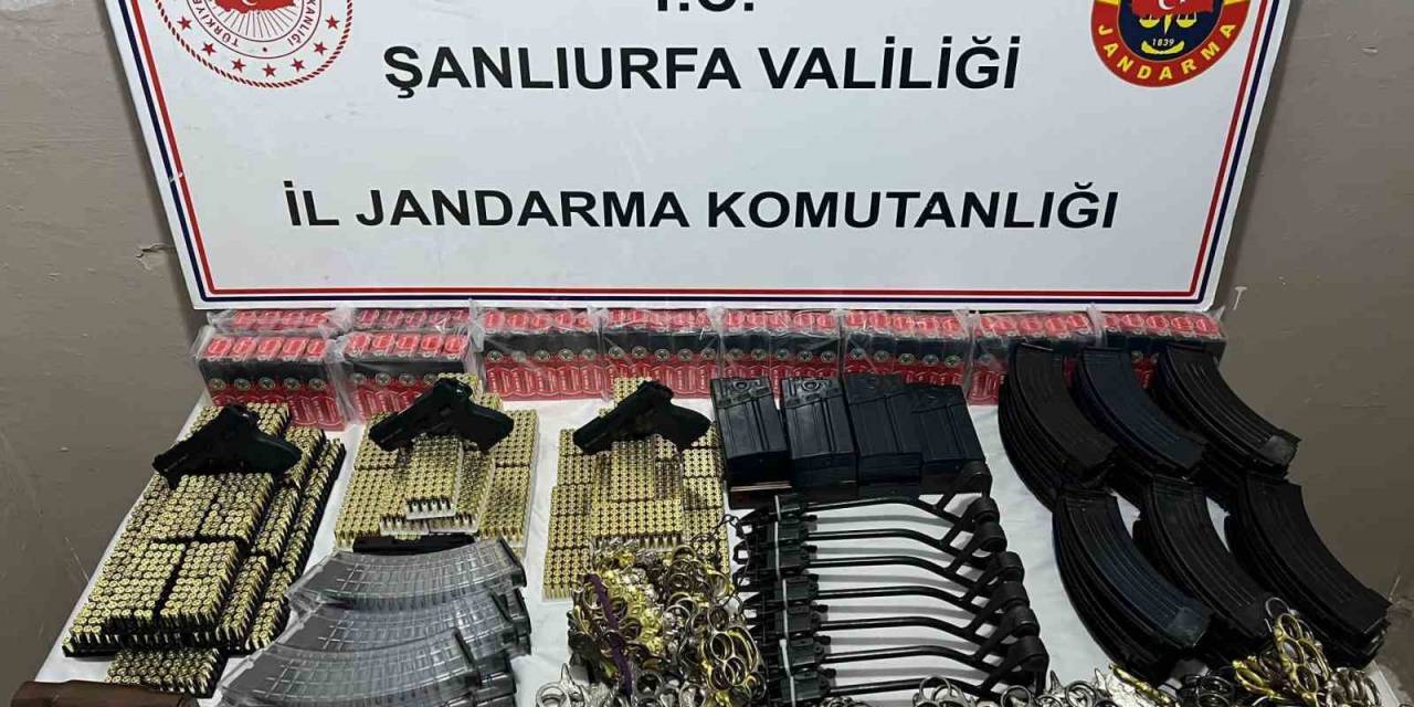 Siverek’te Silah Kaçakçılarına Operasyon