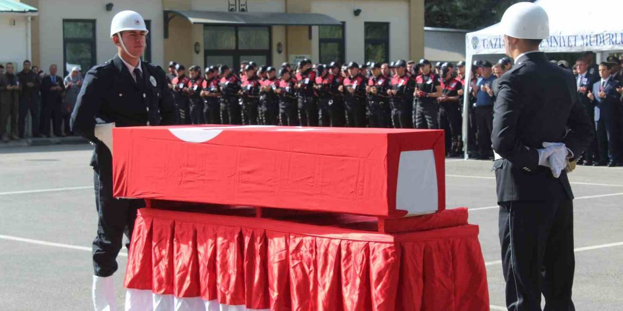 Kazada Şehit Olan Polisin Naaşı Törenle Memleketine Uğurlandı