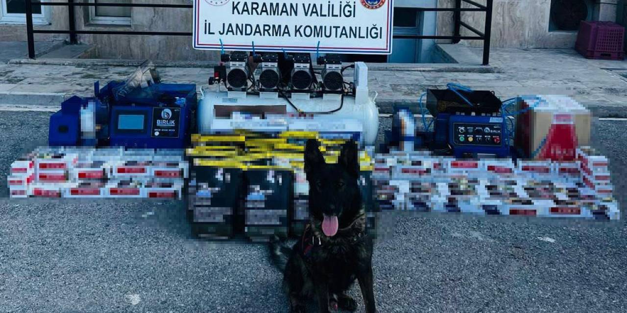 Jandarmadan Kaçak Tütün Ve Makaron Operasyonu