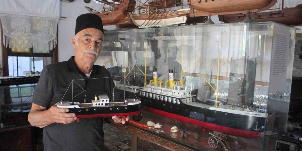 25 Yıldır Gördüğü Gemi Fotoğraflarının Maketini Yapıyor