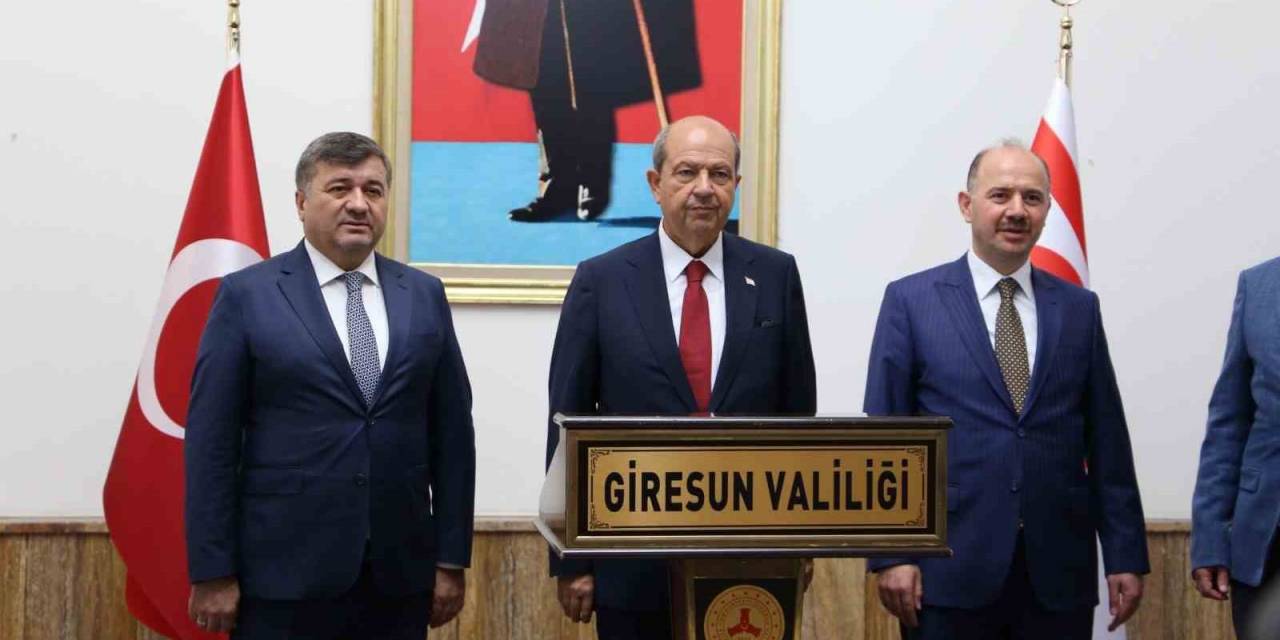 Kktc Cumhurbaşkanı Tatar Giresun’da