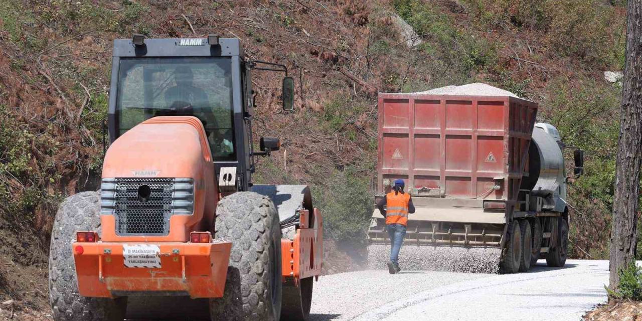 Doğantaş Mahalle Yolunda Asfalt Çalışması Tamamlandı