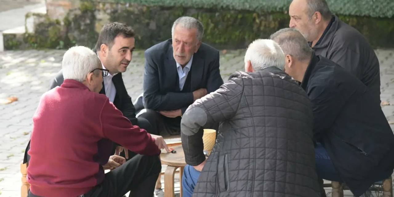 Başkan Özlü, Seymen’de Vatandaşlarla Buluştu