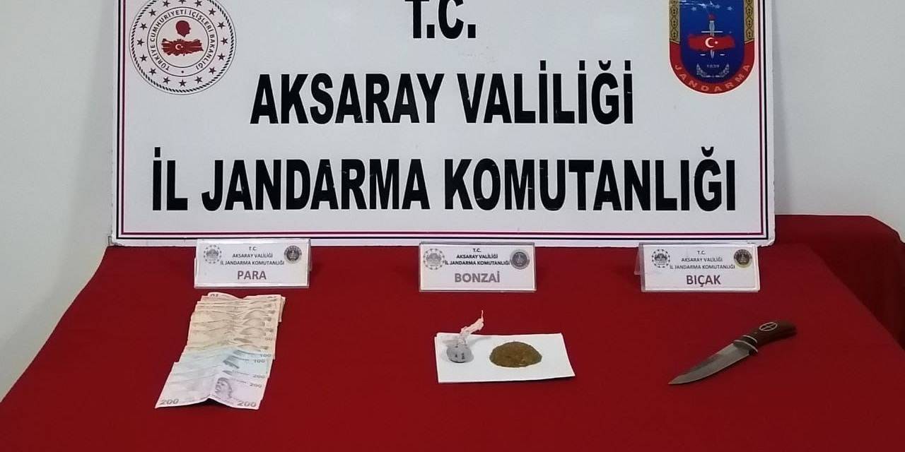 Aksaray Jandarmadan Uyuşturucu Operasyonu: 1 Tutuklama