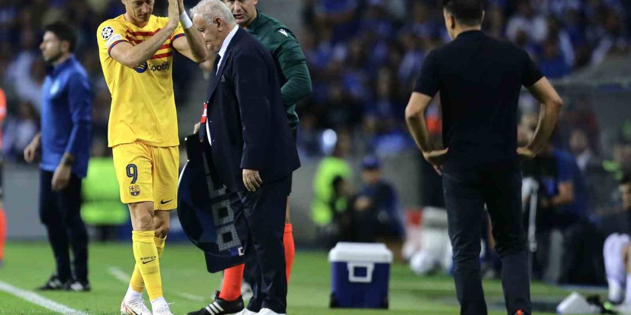 Barcelona’da Robert Lewandowski Sakatlandı