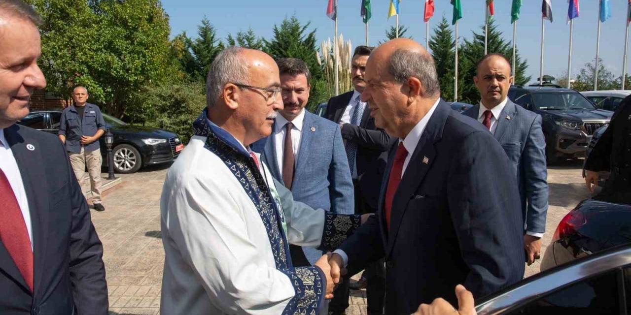 Kktc Cumhurbaşkanı Ersin Tatar’a Fahri Doktora Ünvanı Verildi