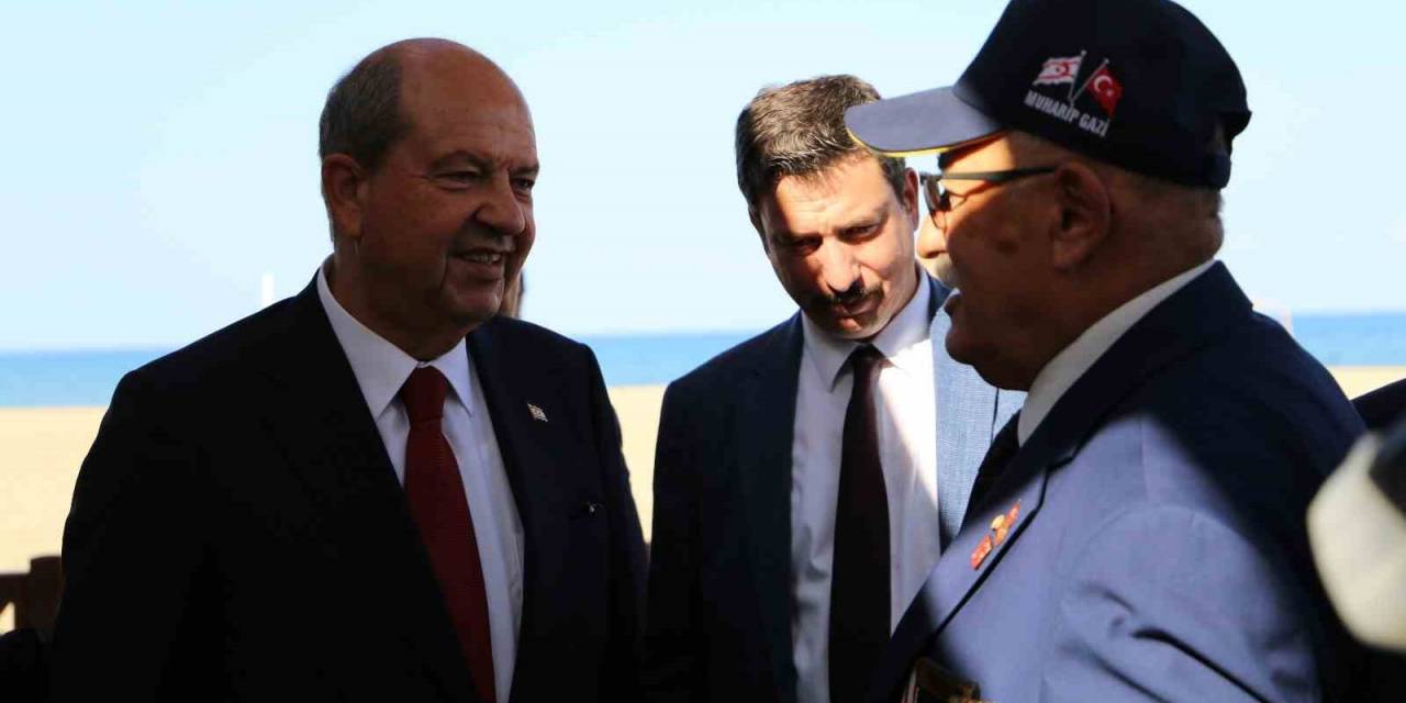 Kktc Cumhurbaşkanı Tatar Giresun’da Kıbrıs Gazileriyle Yemekte Bir Araya Geldi