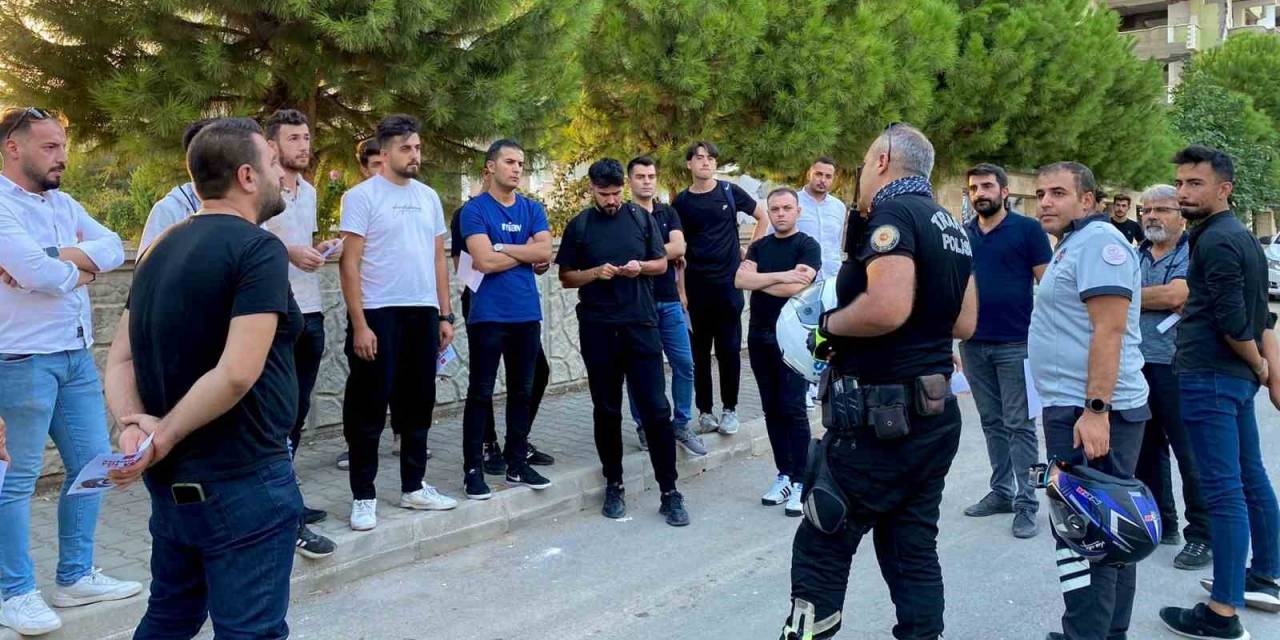 Motosiklet Sürücü Adaylarına Kaskın Önemi Anlatıldı