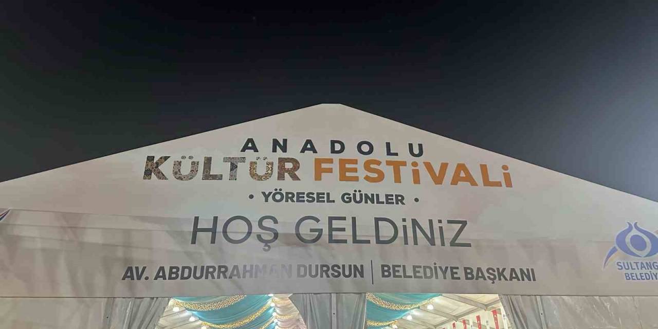 Sultangazi’de Anadolu Kültür Festivali Başladı