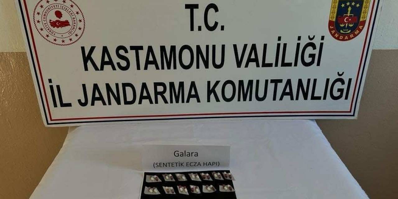 Kastamonu’da Sentetik Ecza Hap Ele Geçirildi