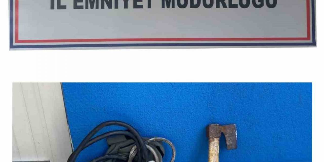 Yıkımı Yapılan Köprüde 3 Hırsızlık Şüphelisine Suçüstü