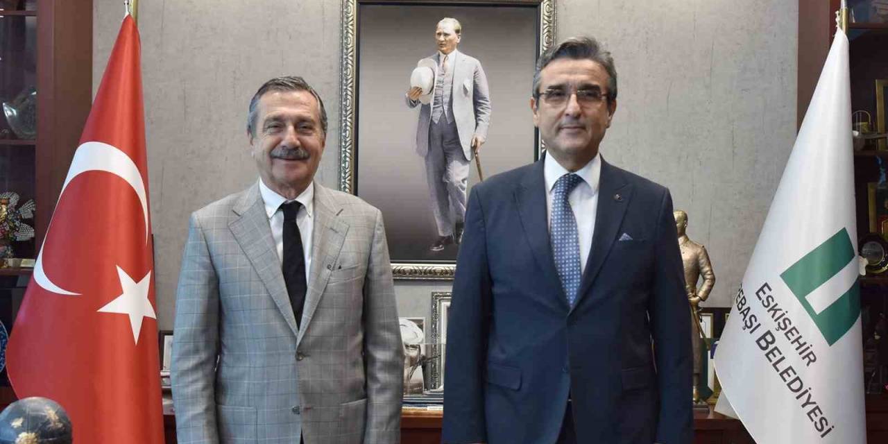 Kaymakam Yücel’den Başkan Ataç’a Ziyaret