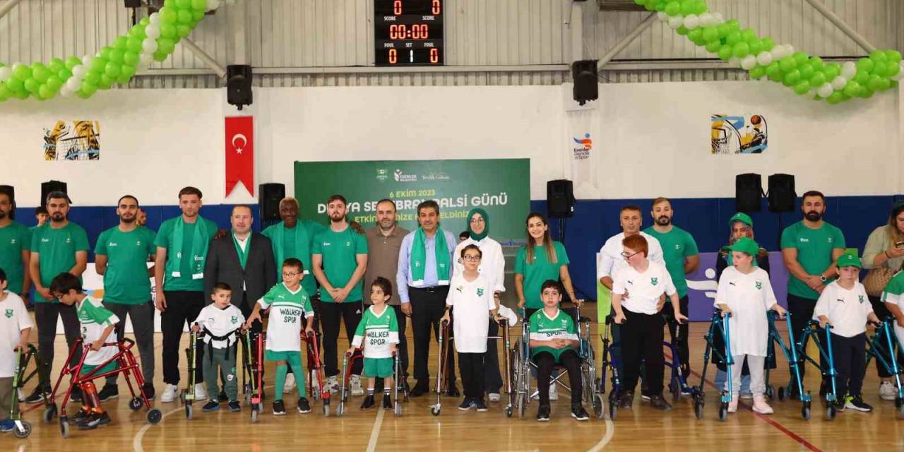 Esenler’de Serebral Palsili Çocukların İbrahim Yattara Hayali Gerçek Oldu