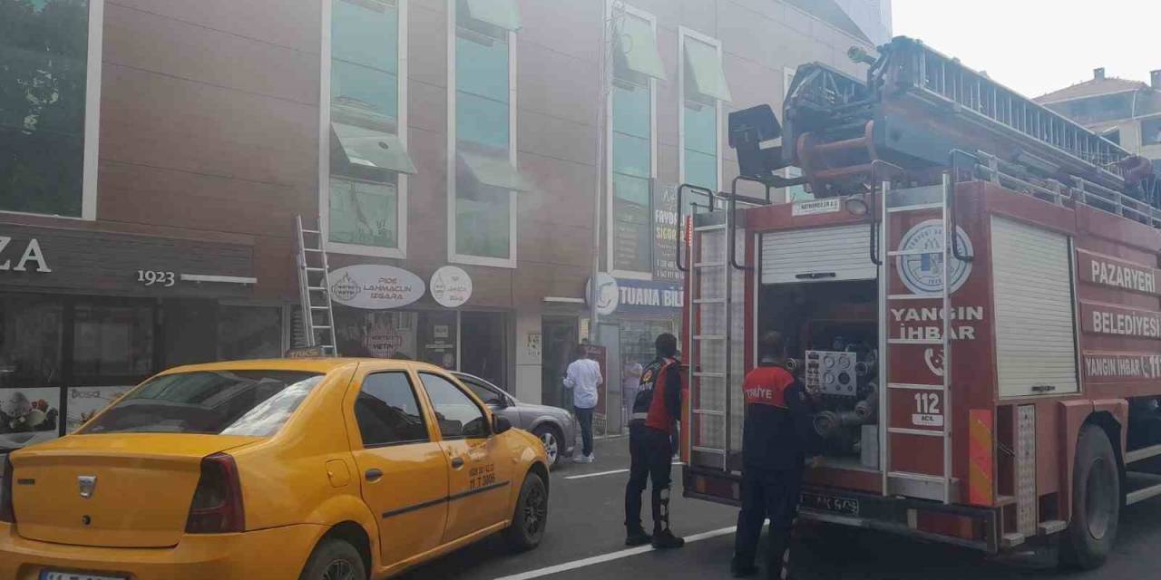 Belediye Binasında Yangın