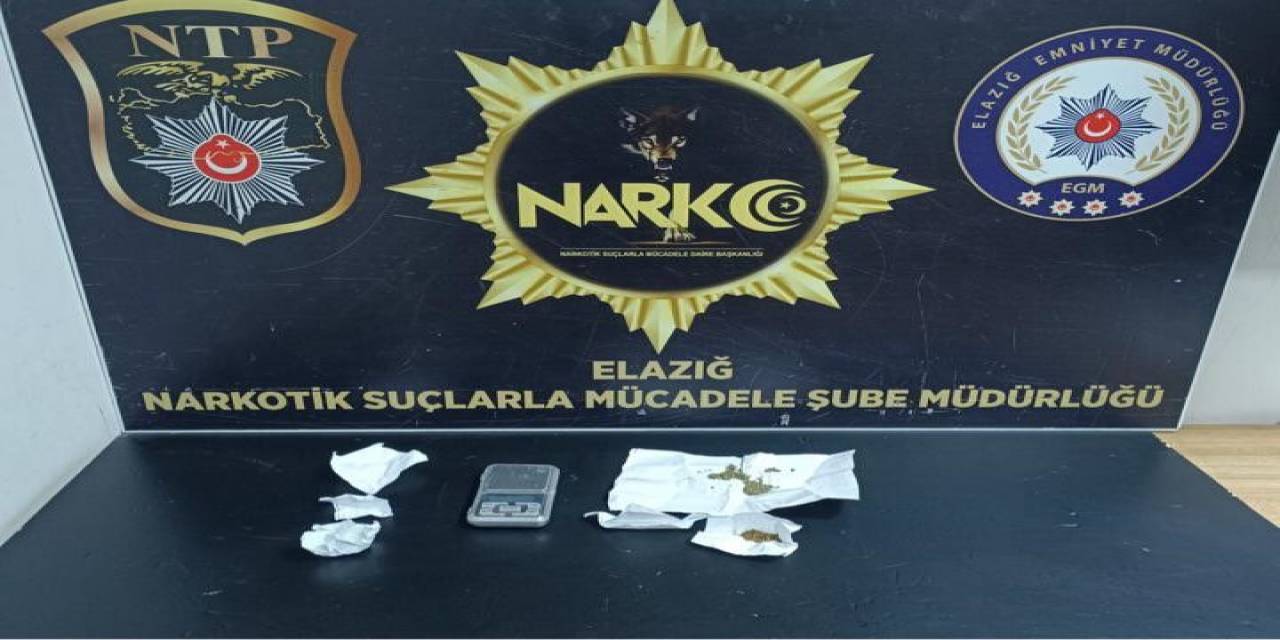 Elazığ’da Önce Uyuşturucu Madde İçenler Ardından Torbacıları Yakalandı