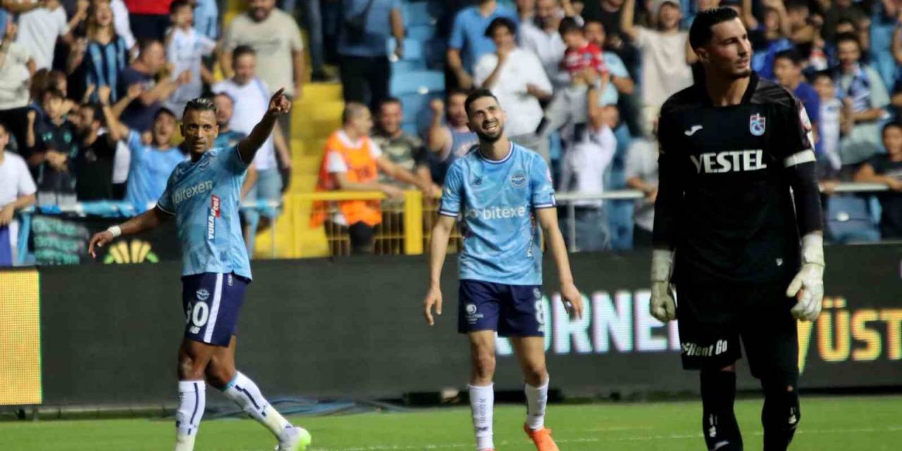 Trendyol Süper Lig: Adana Demirspor: 1 - Trabzonspor: 0 (İlk Yarı)