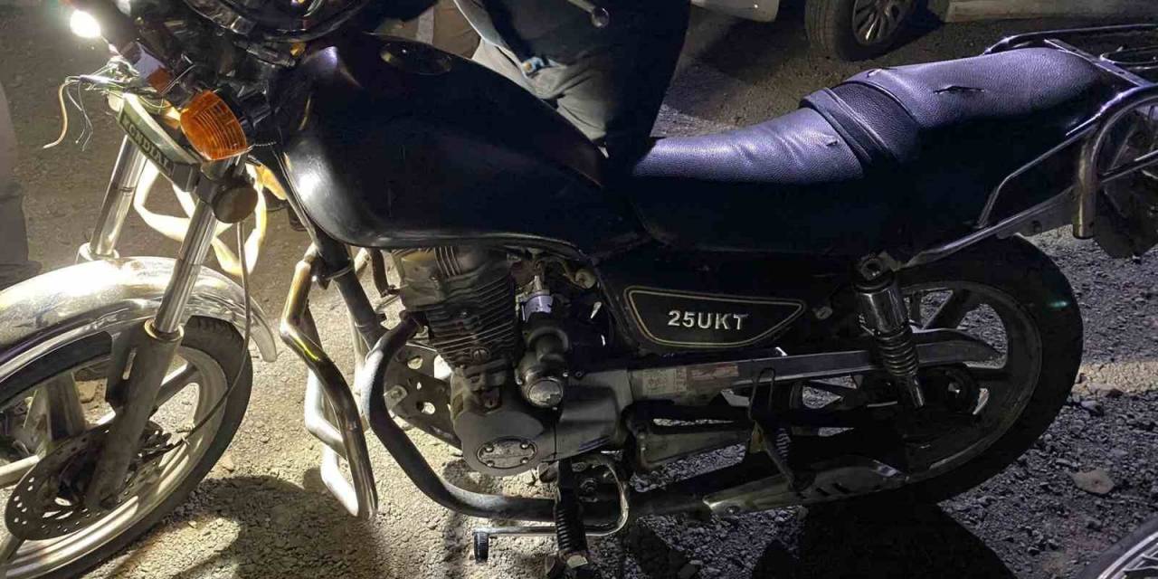 Motosiklet Faresi Polisten Kaçamadı
