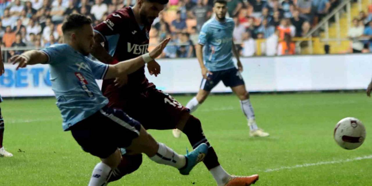 Trendyol Süper Lig: Adana Demirspor: 1 - Trabzonspor: 0 (Maç Sonucu)