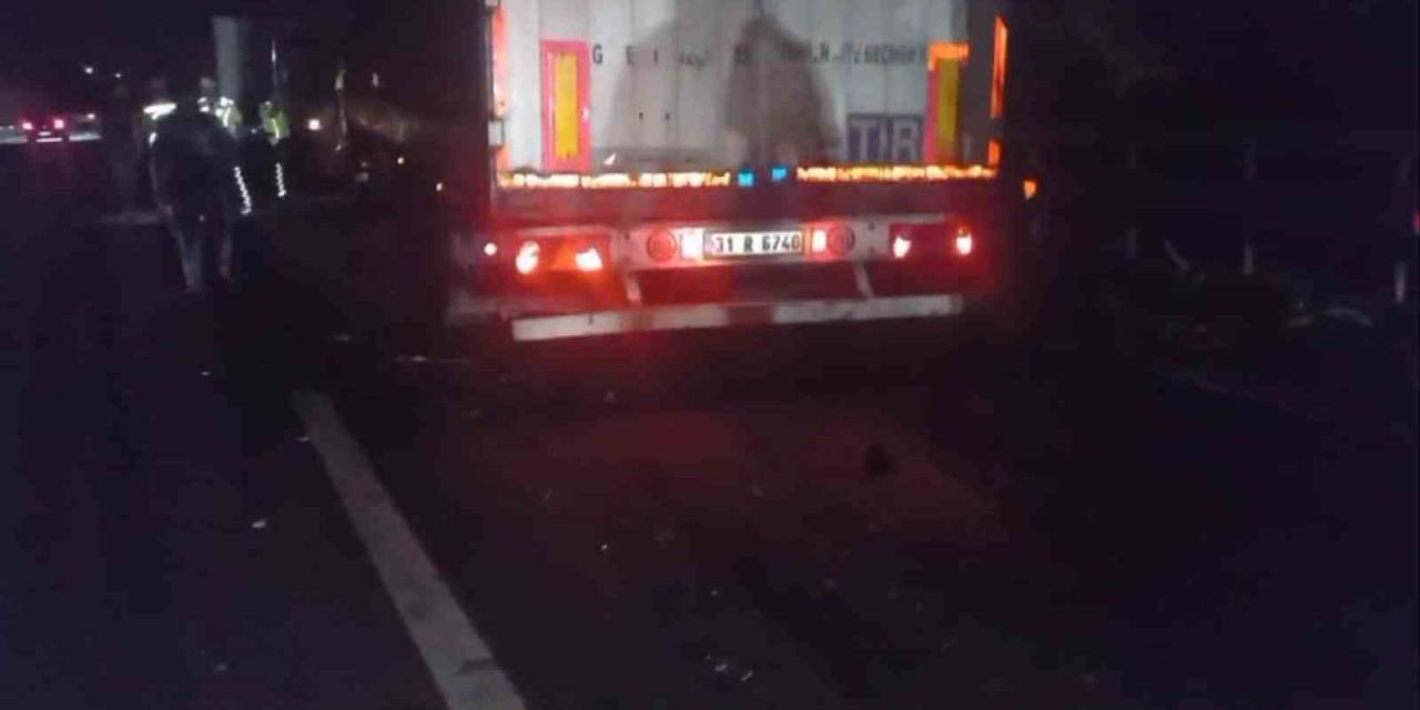 Hatay’da Feci Kaza: 2 Ölü, 1 Yaralı