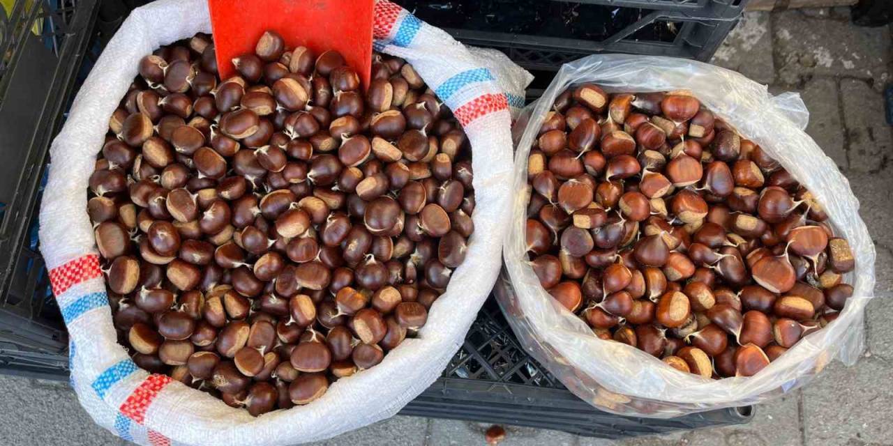 Sinop Kestanesi Tezgahlarda: Kilosu 250 Lira