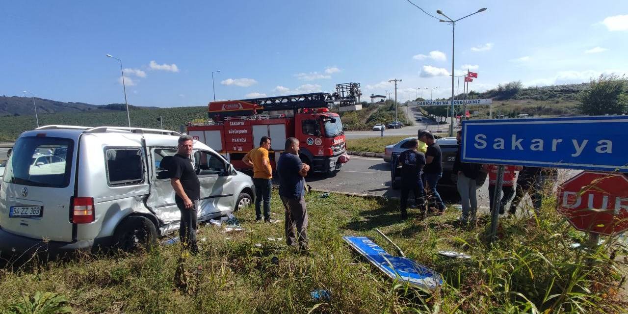 Sakarya’da Duble Yolda Kaza: 7 Yaralı