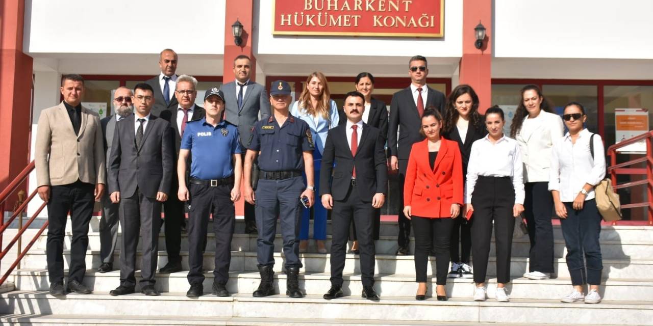 Buharkent Kaymakamı Omurca Görevine Başladı