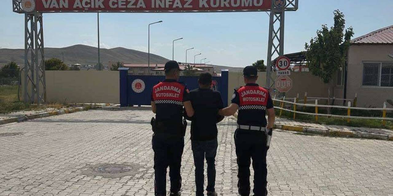 Van’da 10 Yıl Hapis Cezası Bulunan Firari Yakalandı