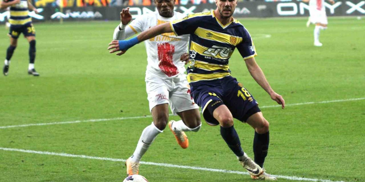 Trendyol Süper Lig: Mke Ankaragücü: 3 - Kayserispor: 0 (Maç Sonucu)