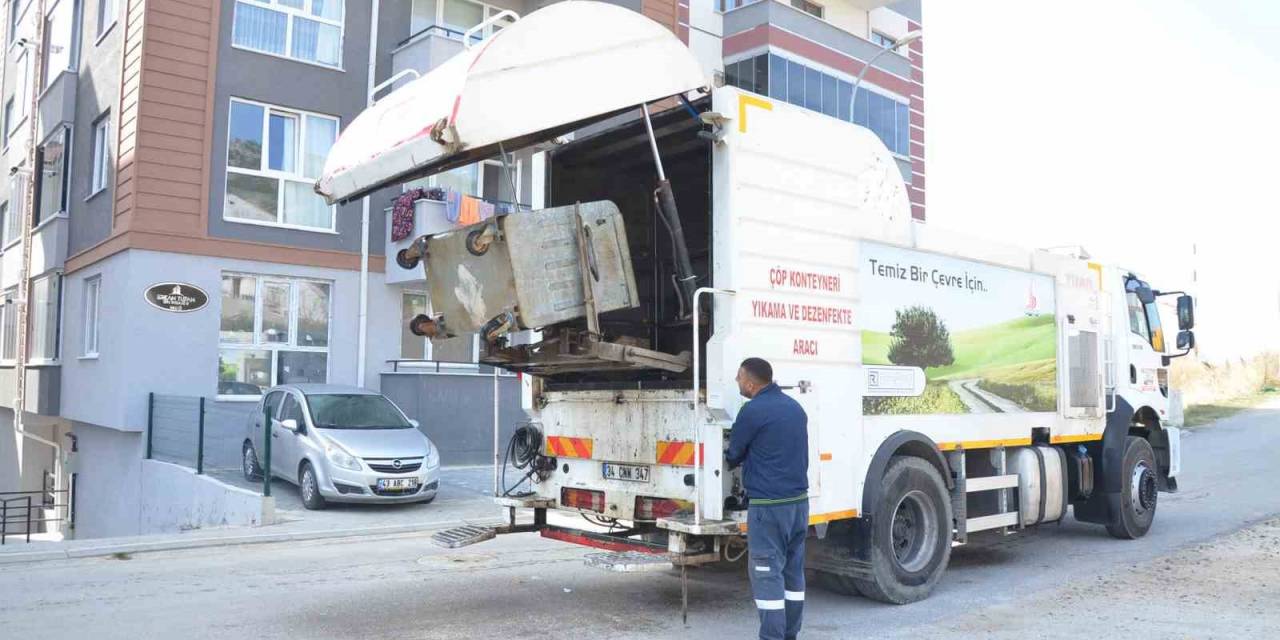 Çöp Konteynerlerinde Temizlik