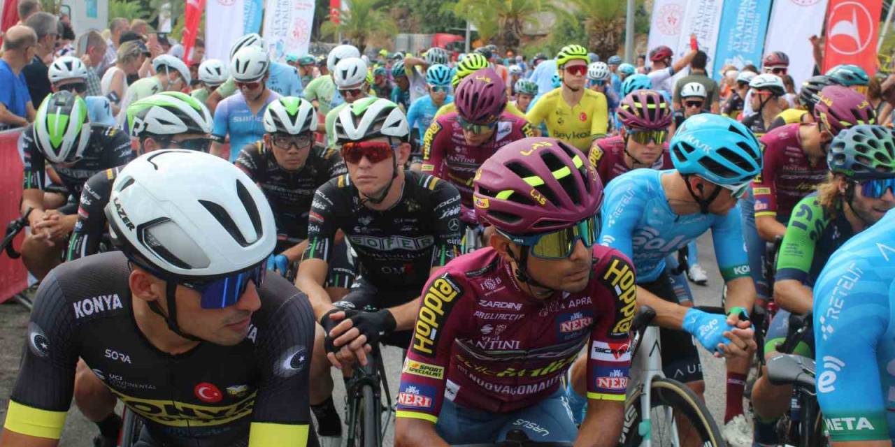 Cumhurbaşkanlığı Türkiye Bisiklet Turu’nda Alanya-antalya Etabının Startı Verildi