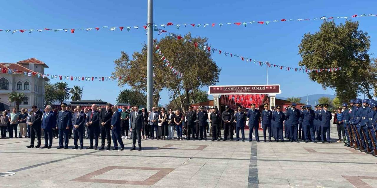 Atatürk’ün Bandırma’ya Gelişinin Yıldönümü Kutlandı