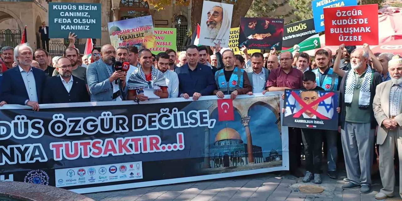 Kütahya’da Stk’lardan Filistin İçin Destek Çağrısı