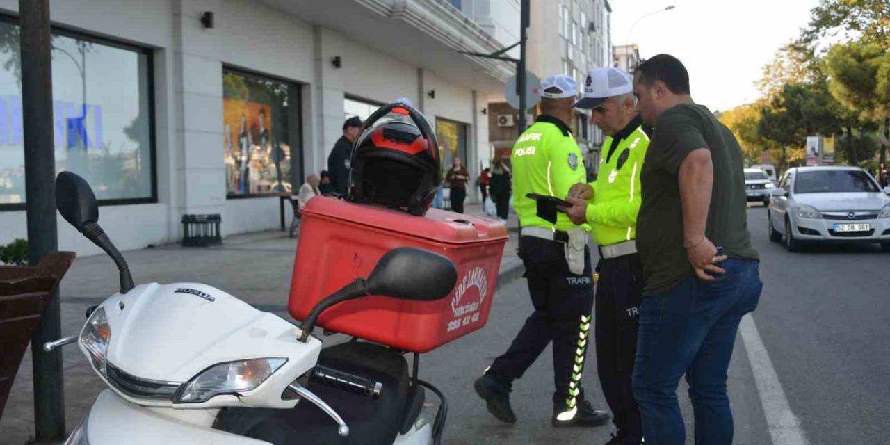 Ordu’da Ticari Taksi Ve Motosiklet Sürücüleri Denetlendi