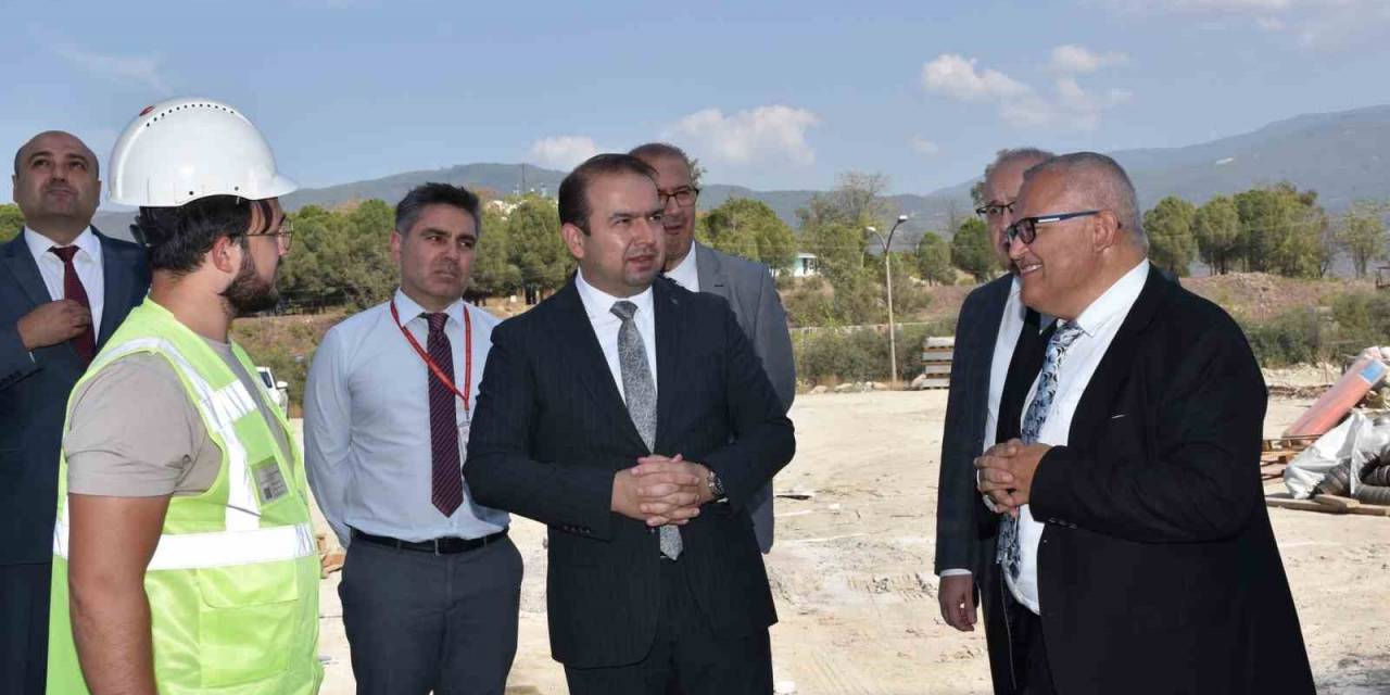 Aydın Sağlık Müdürü Şenkul, Çine’de İncelemelerde Bulundu