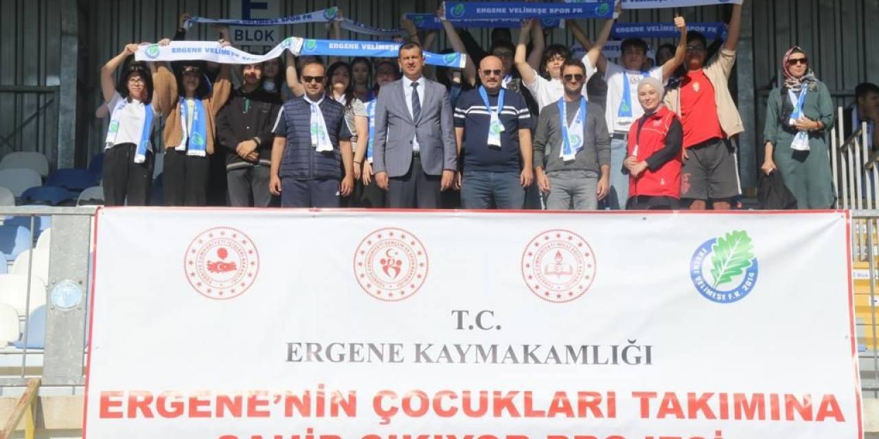 Ergene’nin Çocukları Takımına Sahip Çıkıyor Projesi Başladı