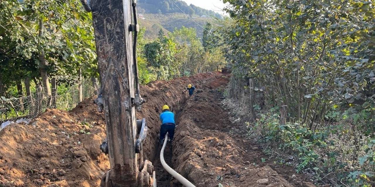 Hendek Çamlıca’ya Yeni Hat İle İçme Suyu Deposu