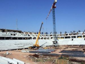 Pişmaniye Şeklindeki Statta Sona Yaklaşıldı