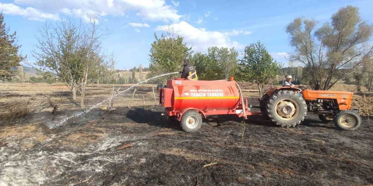 Muğla Büyükşehir, Yangına İlk Müdahale Tankerleri Görevde
